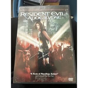 Resident Evil Apocalypse DVD Widescreen Special Edition Milla Jovovich 2004